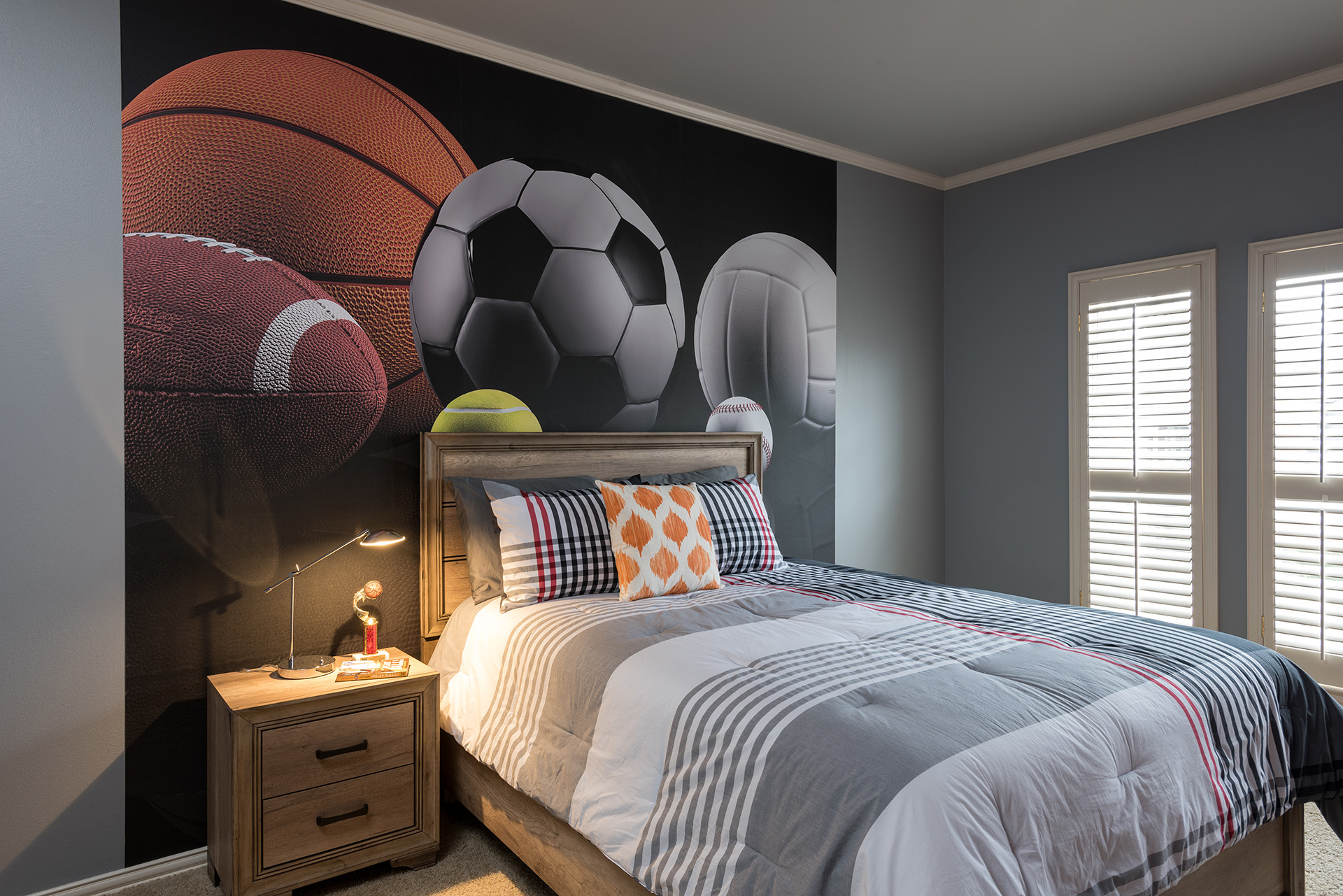 A Fun & Sporty Bedroom - CPI Interiors